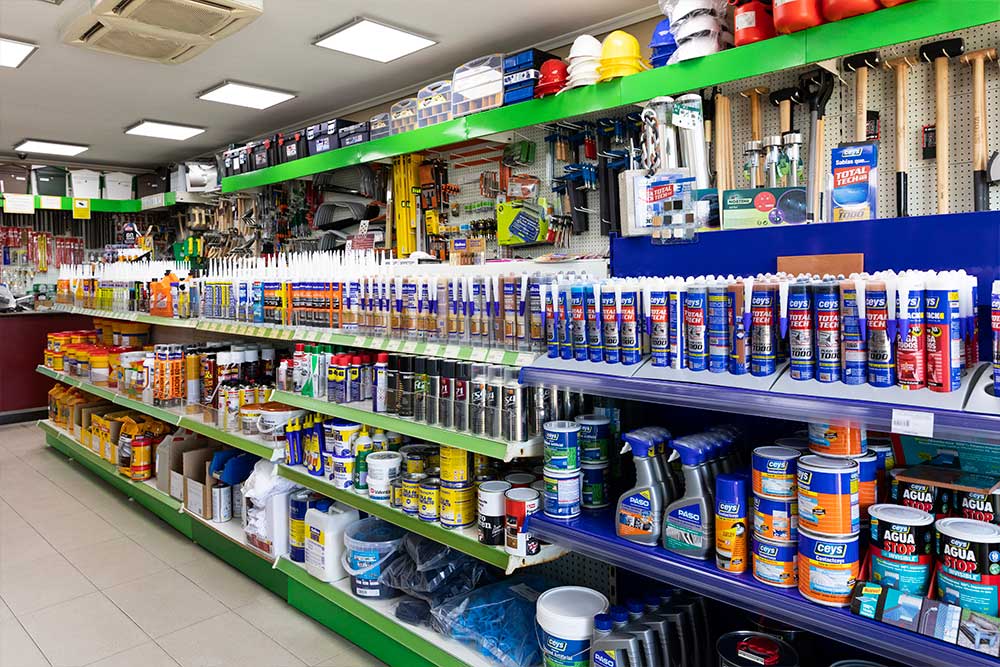 Qué productos se encuentran habitualmente en una ferretería